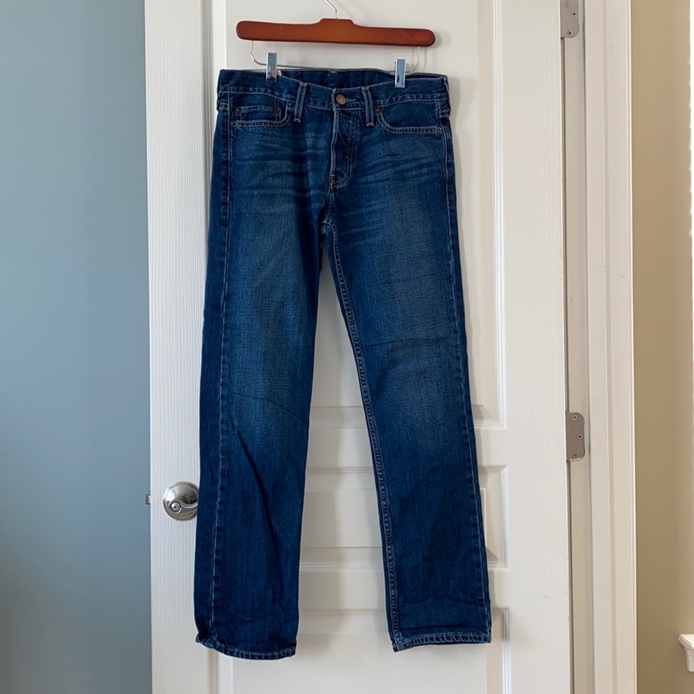 Men’s Hollister Slim Straight Jeans 30x32 like new